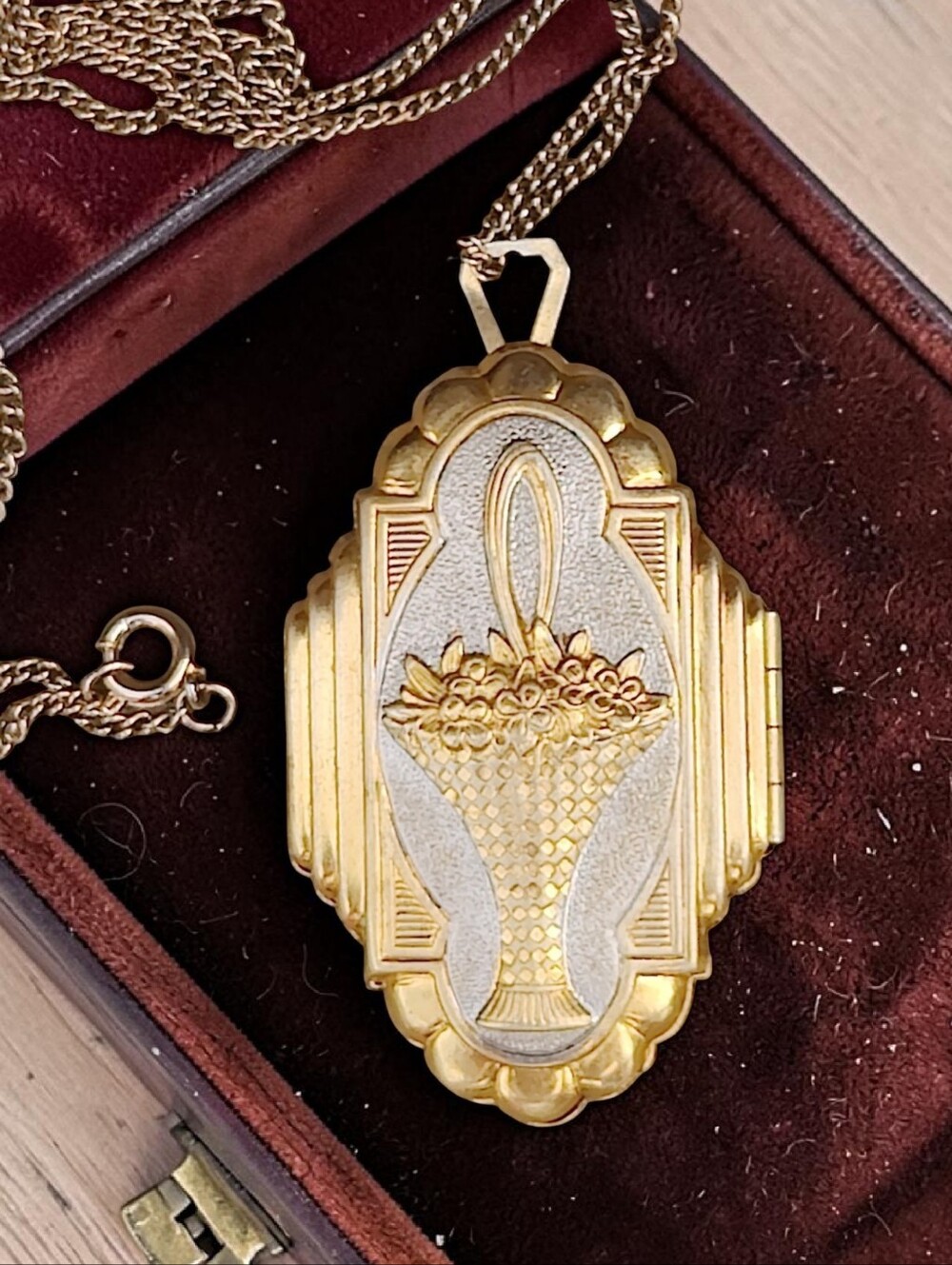 Antique Locket Necklace